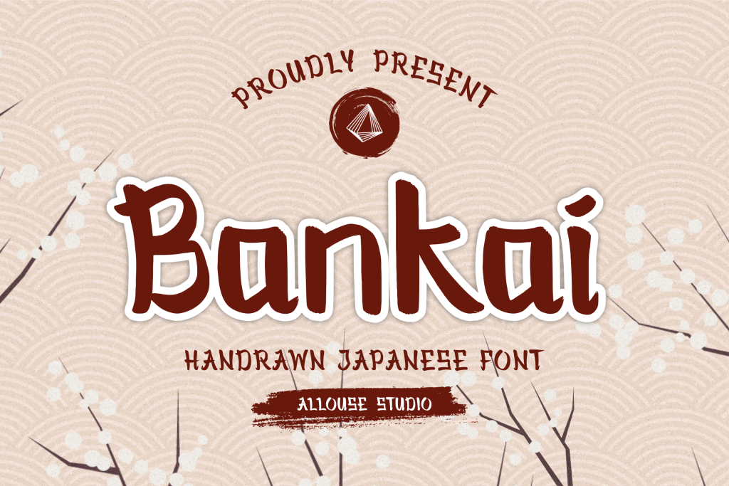 Bankai Demo Version Font website image