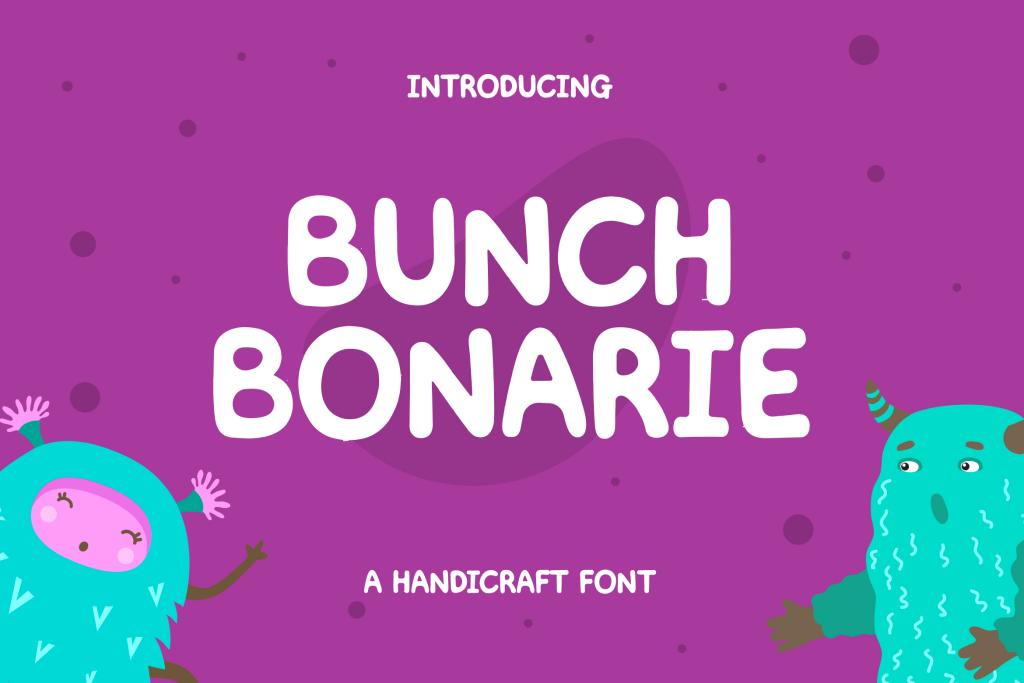BUNCH BONARIE Font website image
