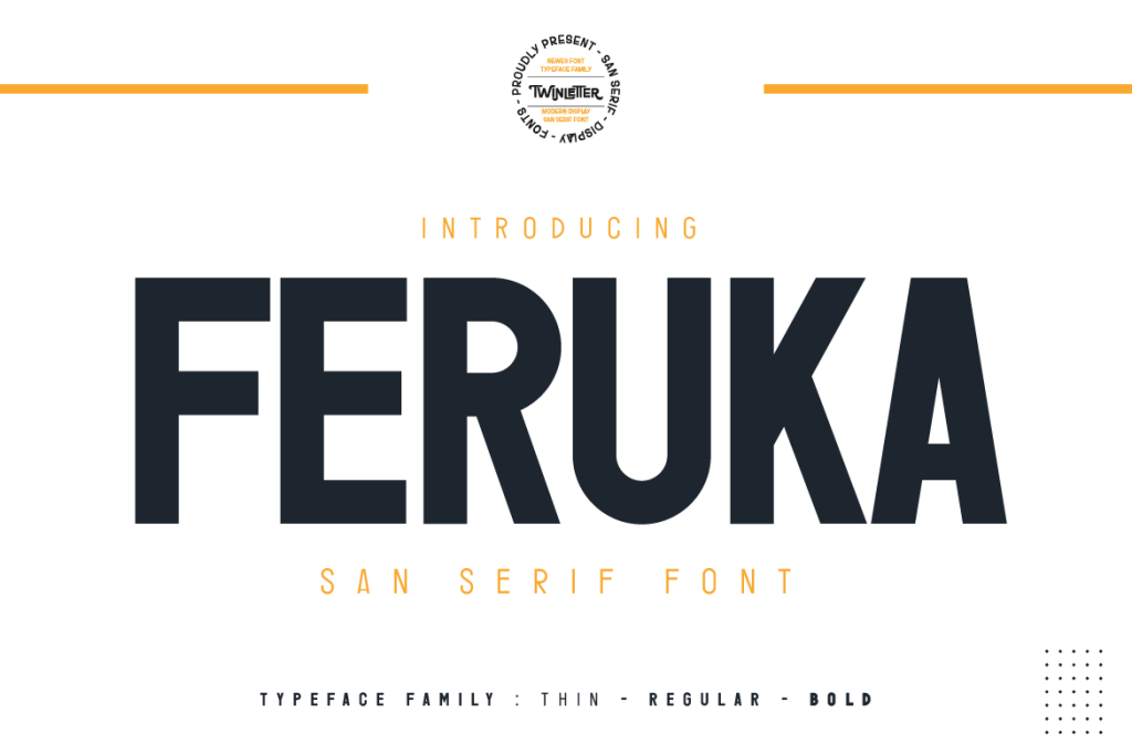 Feruka Font website image