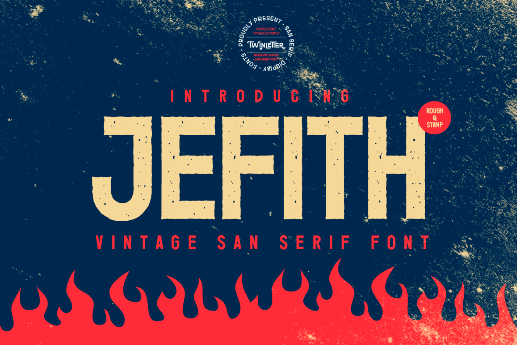Jefith Font Family website image