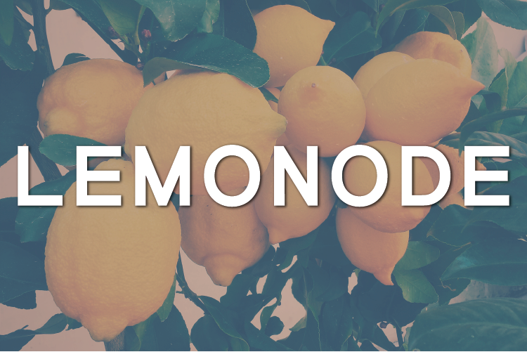 Lemonode Font website image