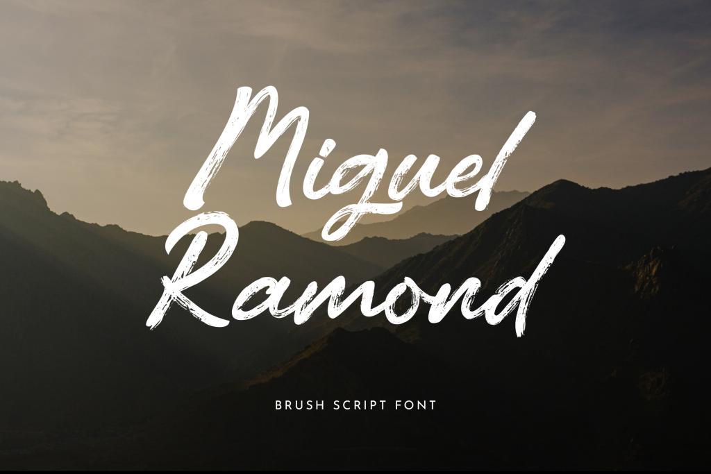 Miguel Ramond Font website image