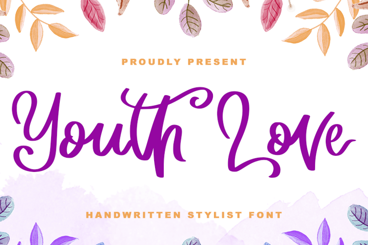 Youth Love Font website image