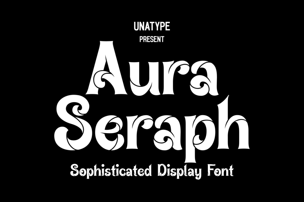 Aura Seraph Font website image