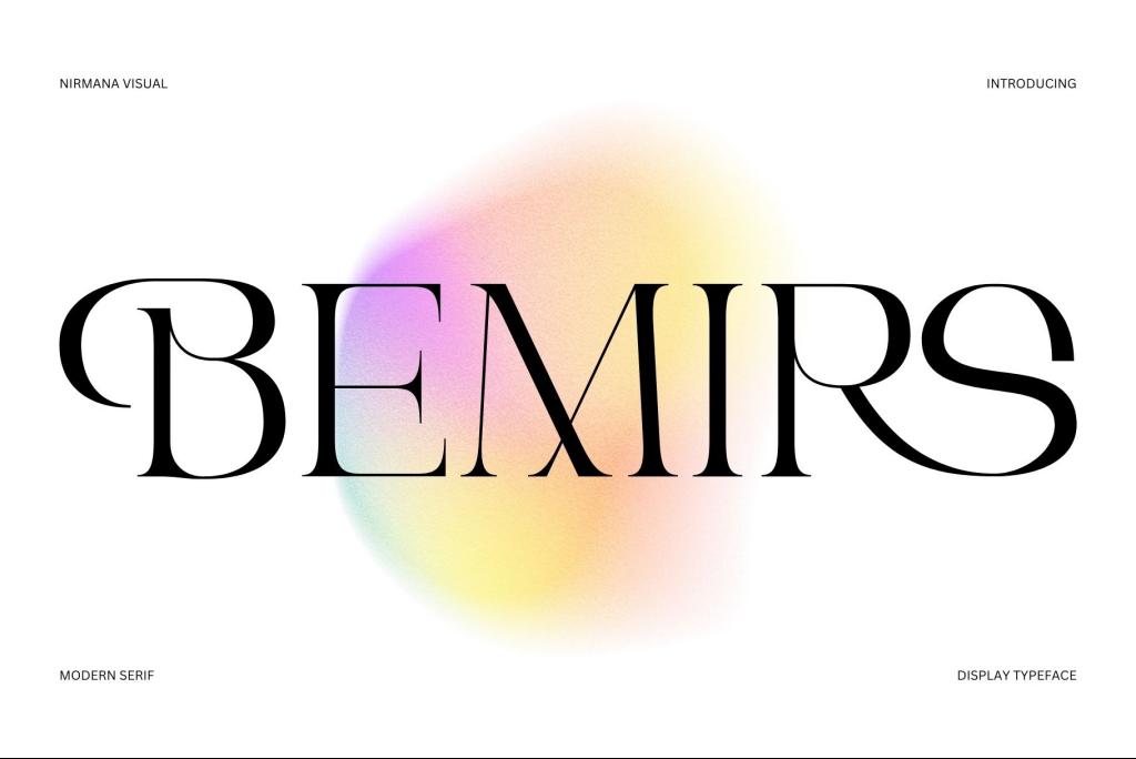 Bemirs – Demo Version Font website image