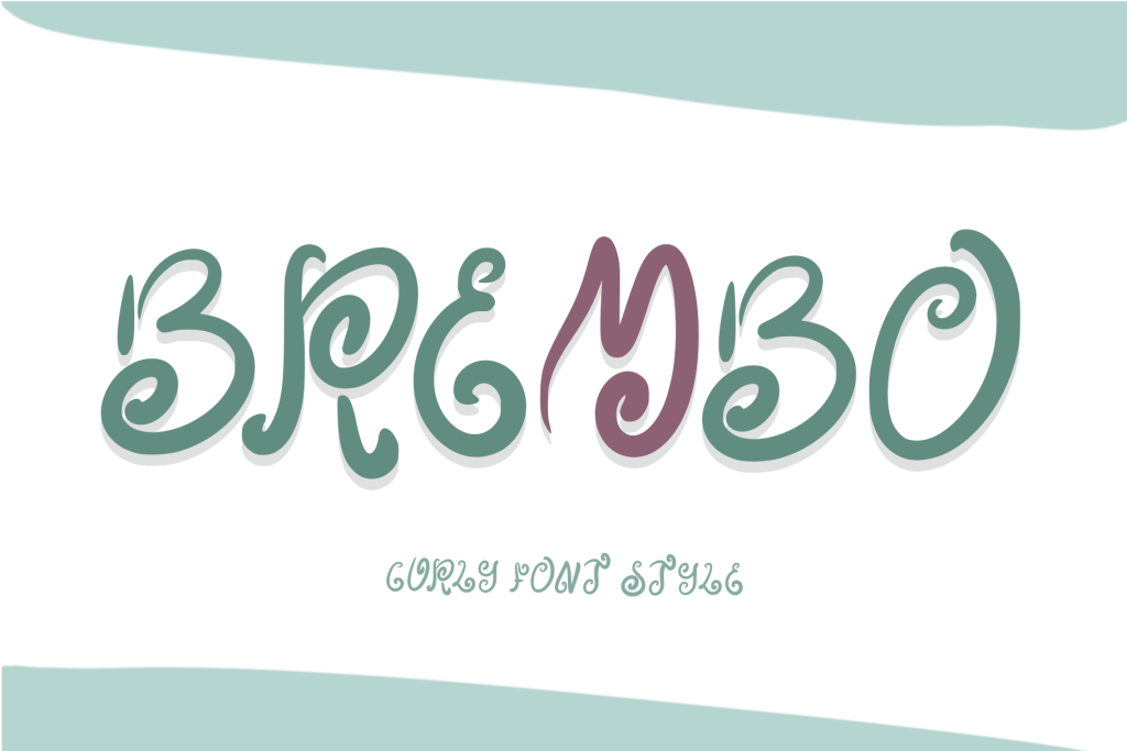 Brembo Font Family website image
