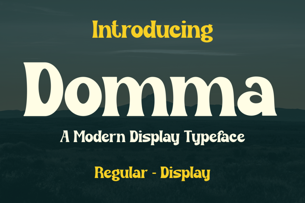 Domma Font website image