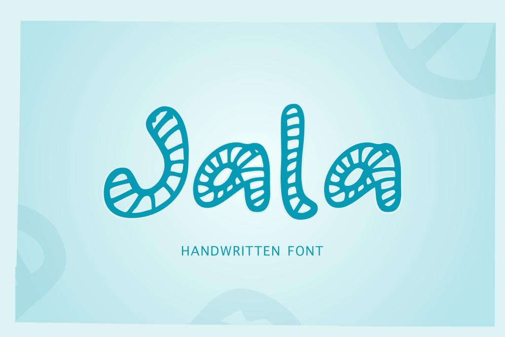 Jala Font website image