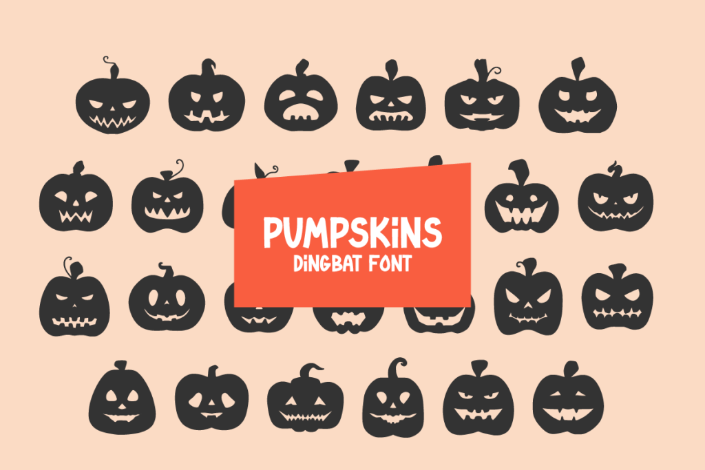 Pumpkins Font website image