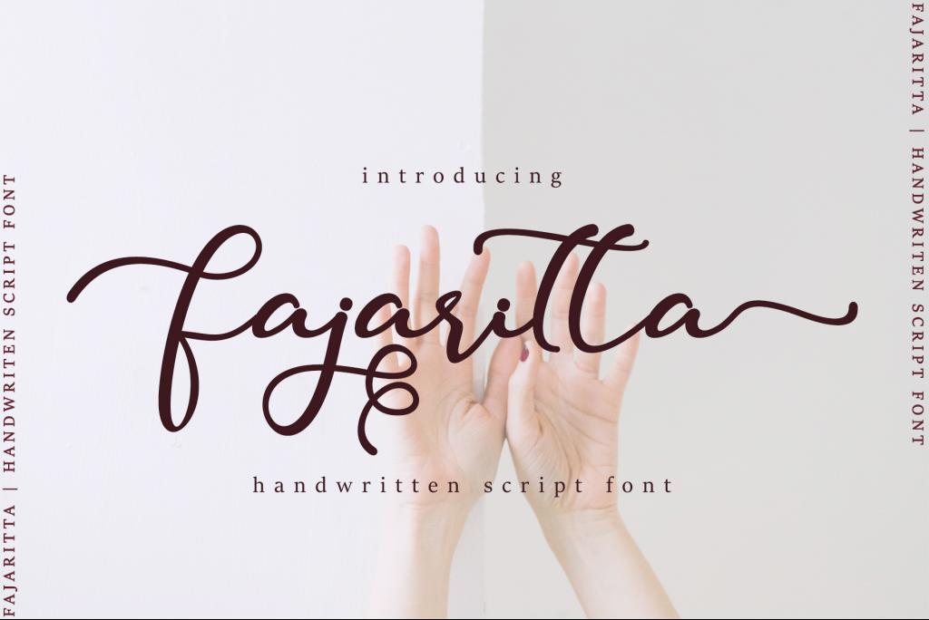 Fajaritta Font website image