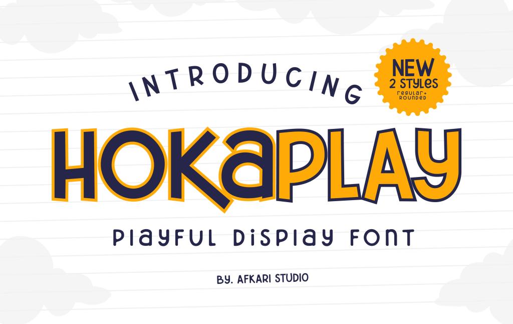 Hokaplay Font Family website image