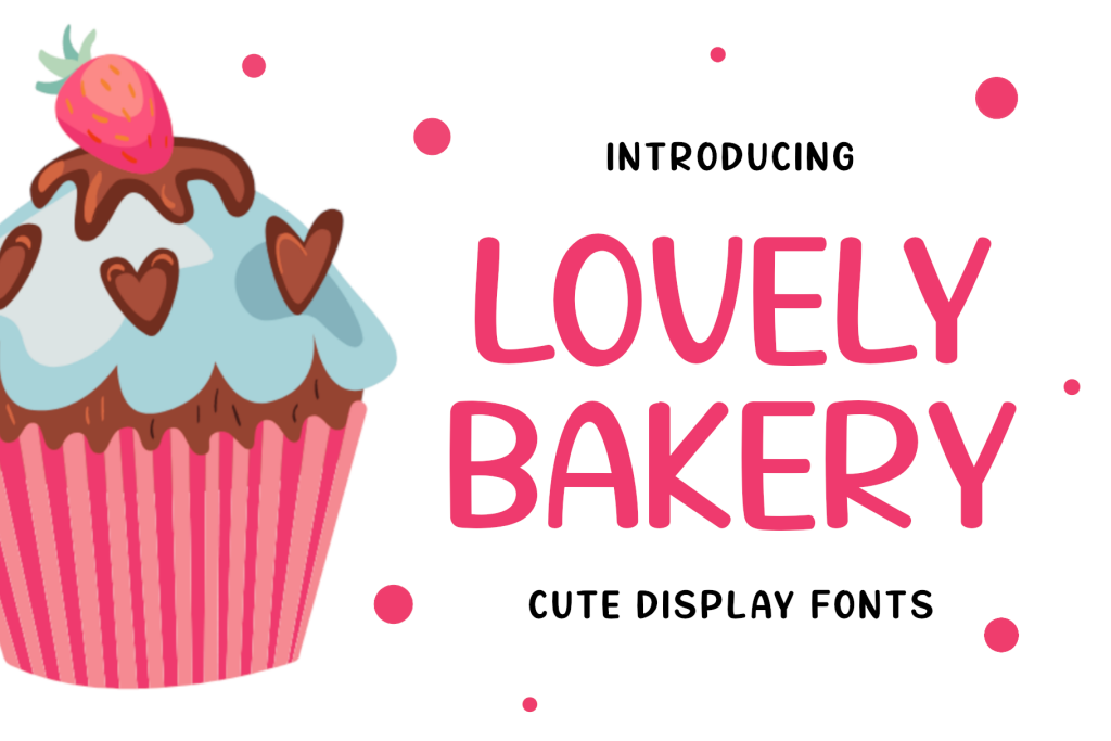 Lovely Bakery Font website image