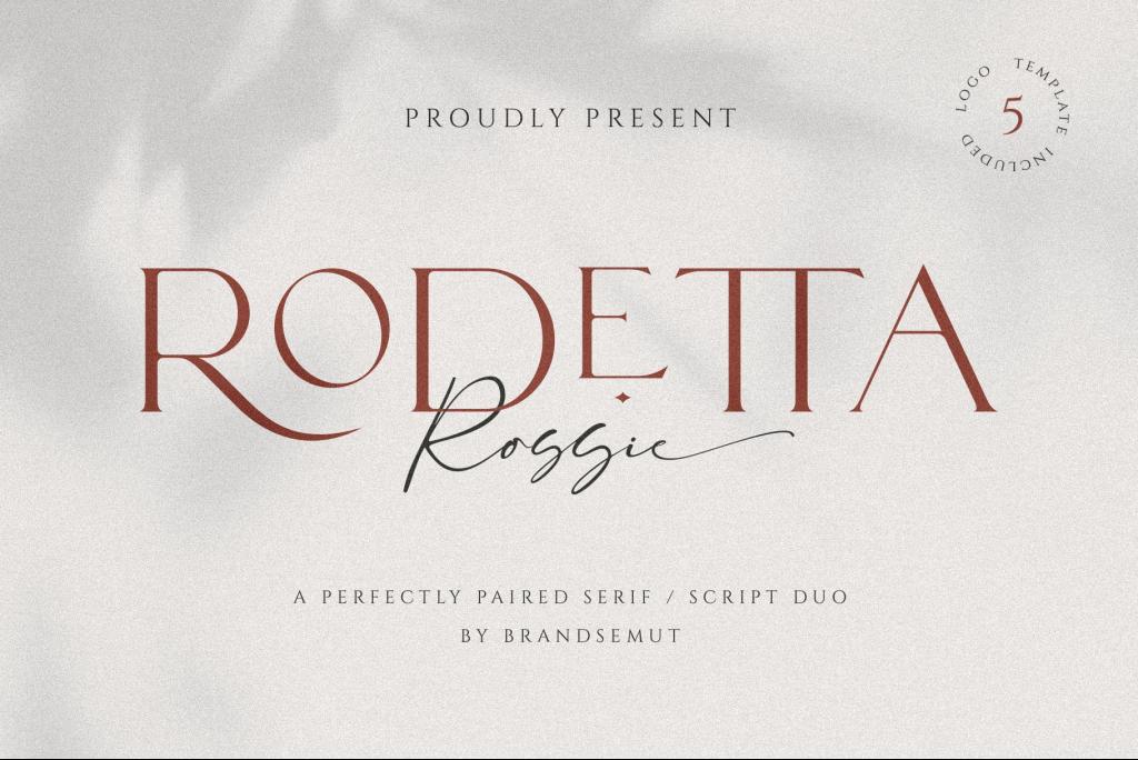 Rodetta Font website image