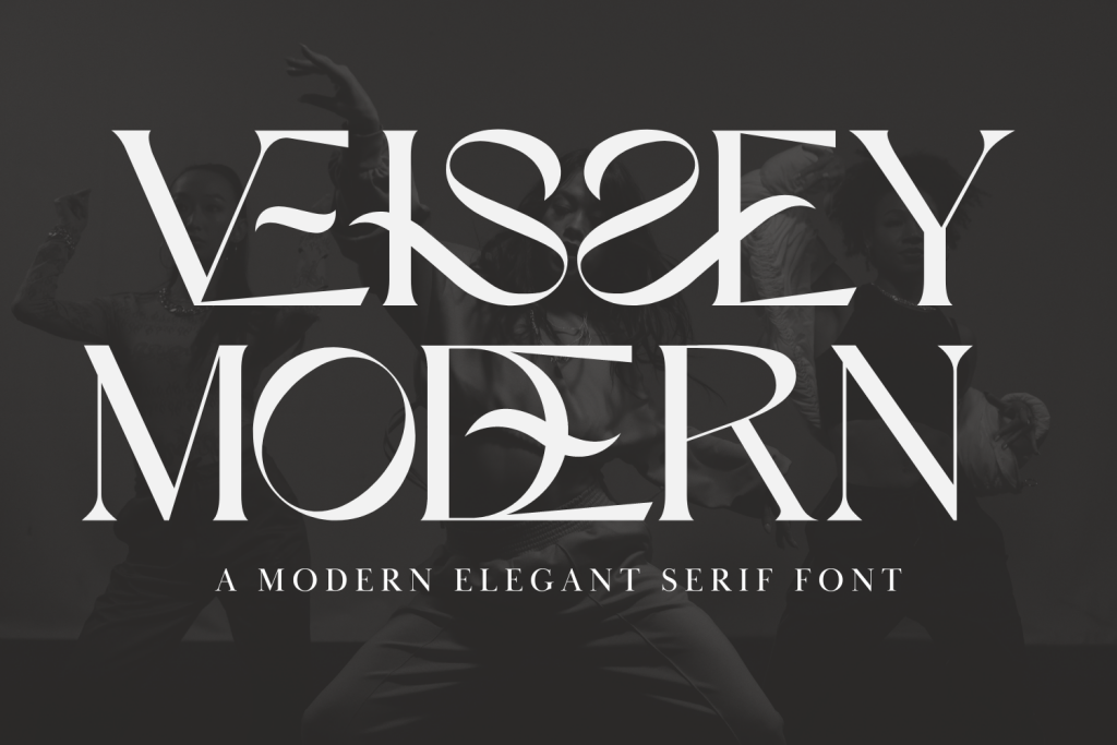 VEISSEY MODERN DEMO Font website image