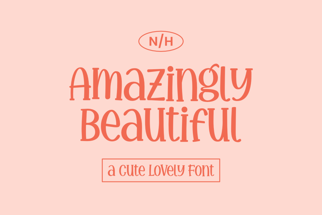 Amazingly Beautiful Font website image