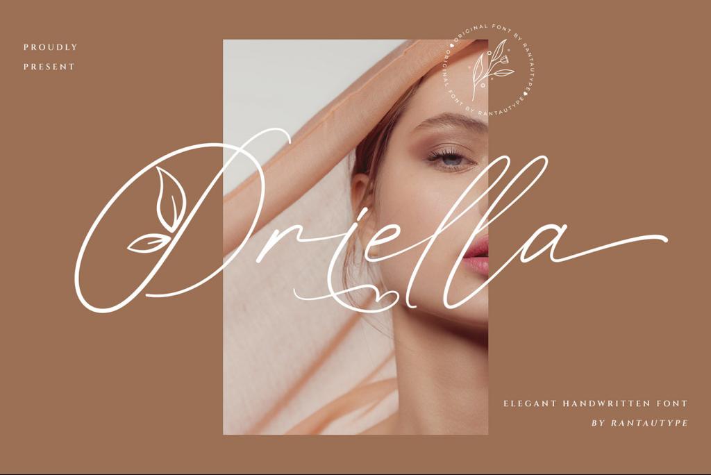 Oriella Font website image