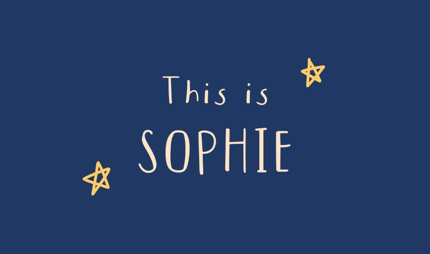 Sophie3 Font website image