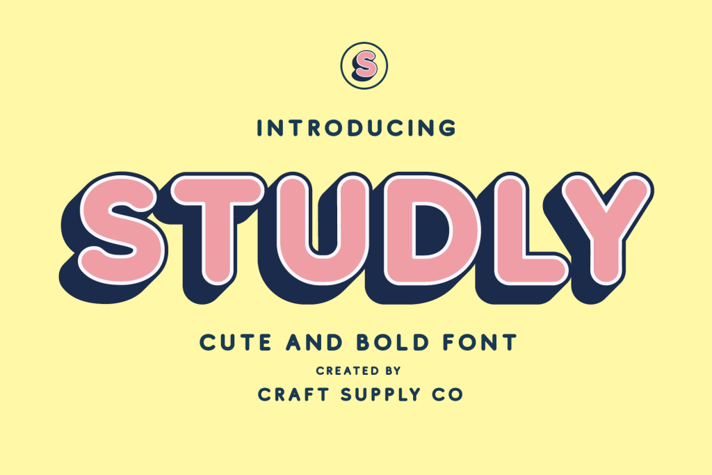 Studly Free Font Family website image