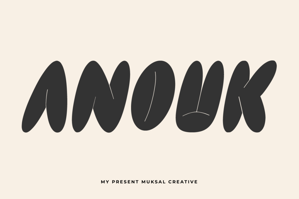 Anouk Font website image