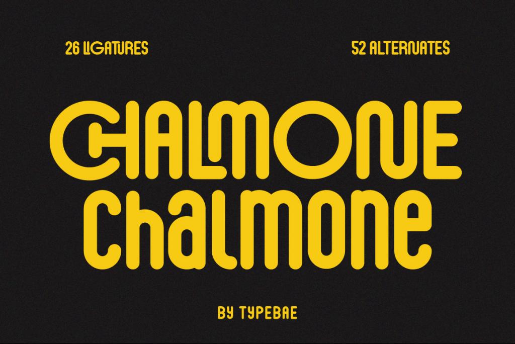 Chalmone Font website image