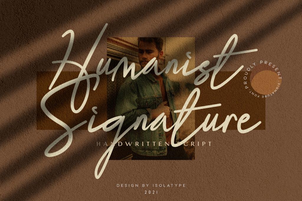 Humanist Signature (Demo) Font website image