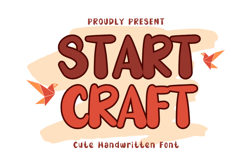 Start Craft Font website image