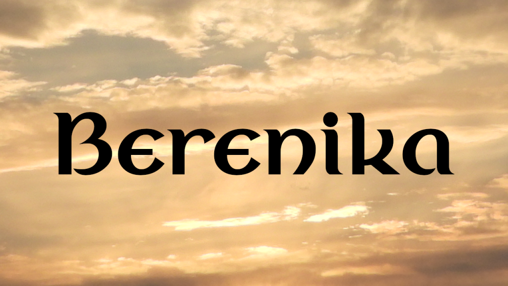 Berenika Font Family website image