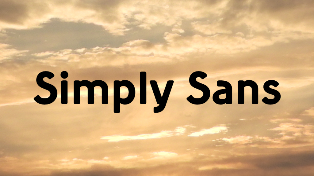 Simply Sans Font Family website image