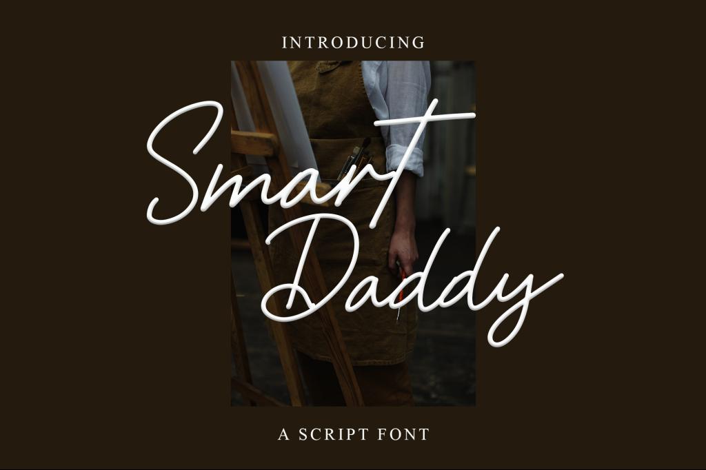 Smart Daddy Font website image
