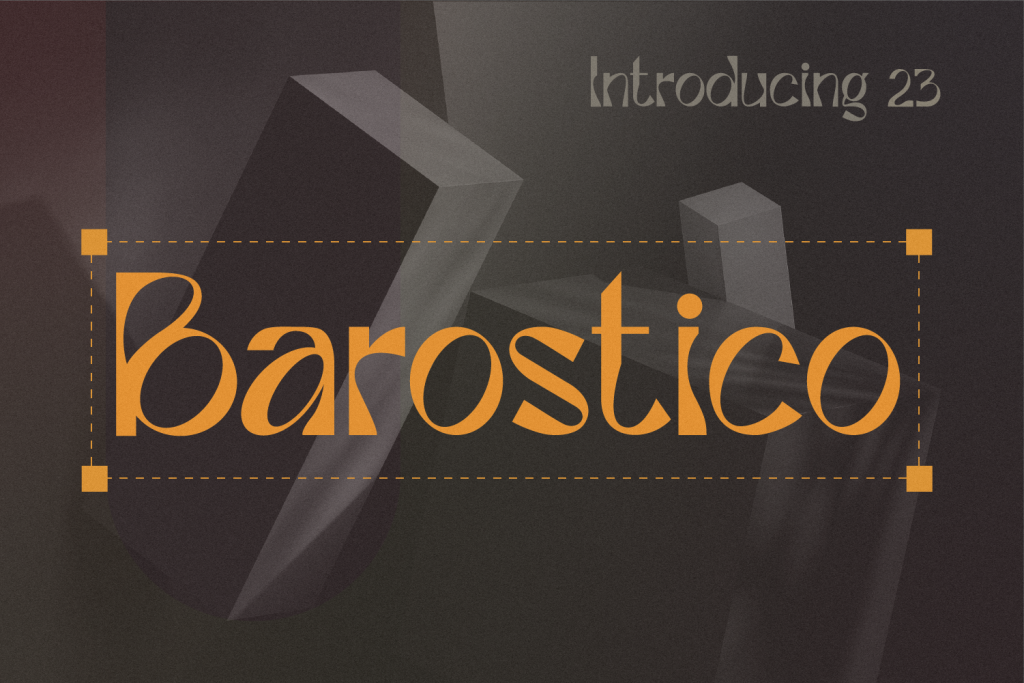 Barostico Demo Font website image