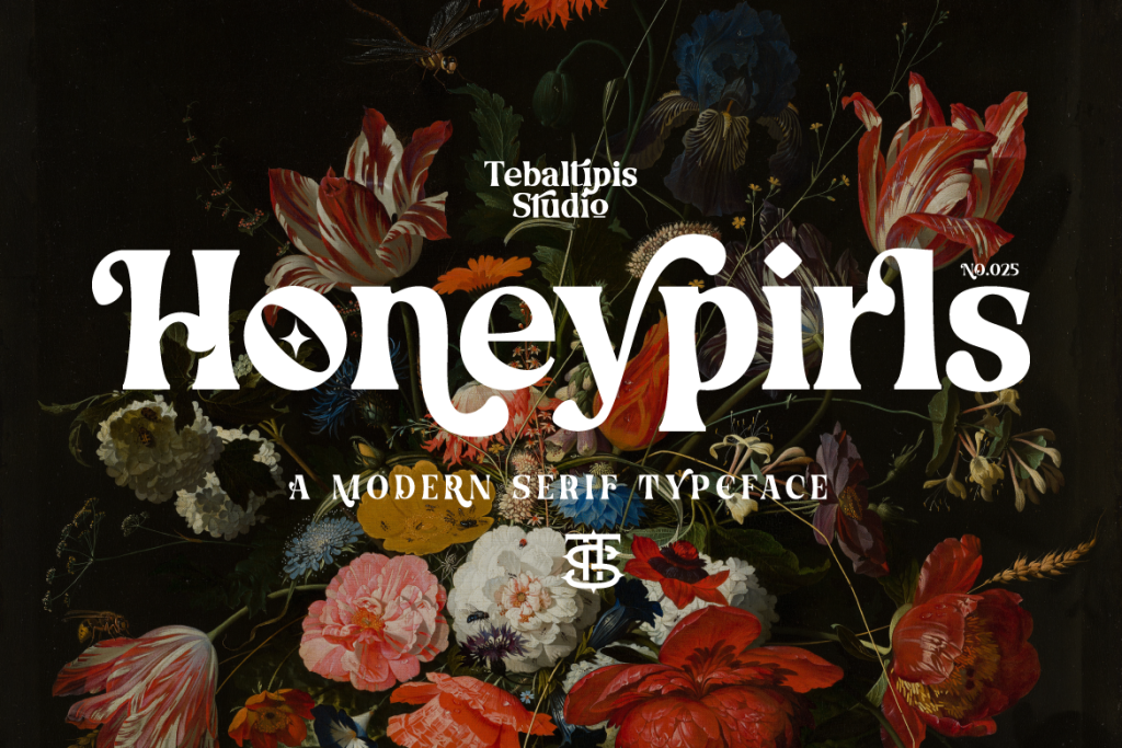 Honeypirls Regular Font website image