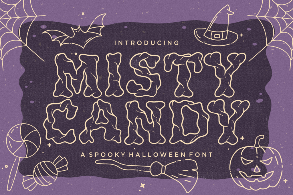 Misty Candy Font website image