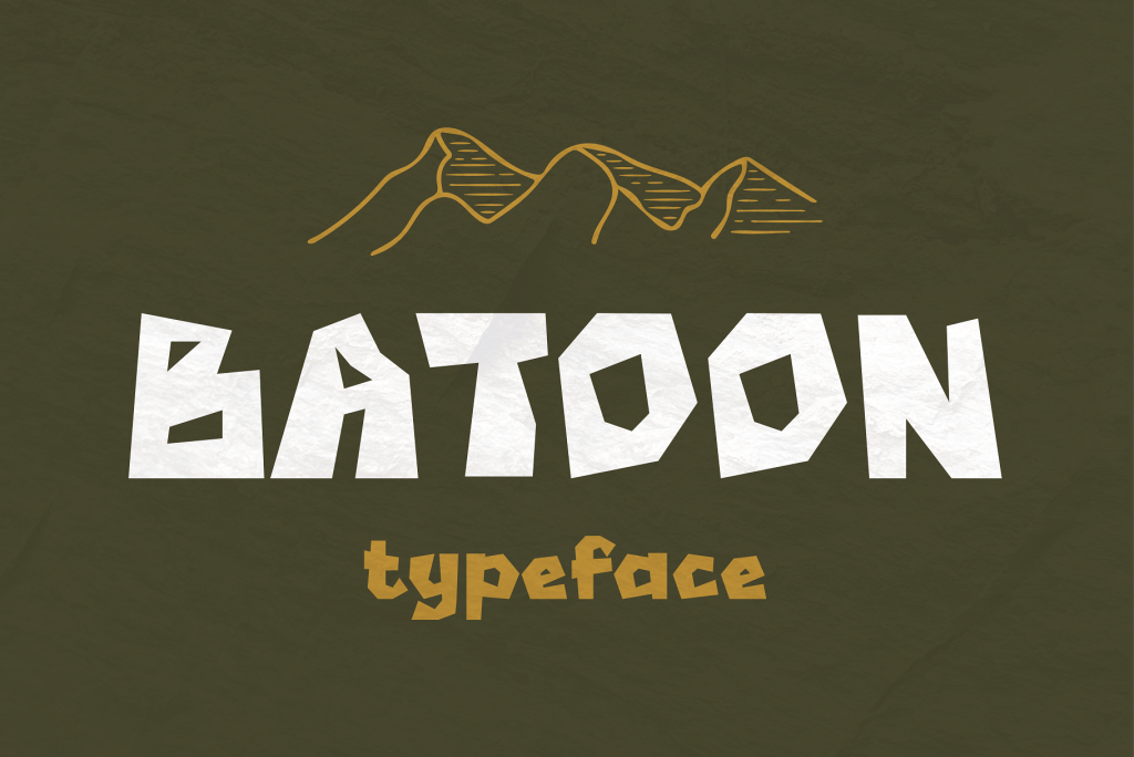 Batoon Font website image