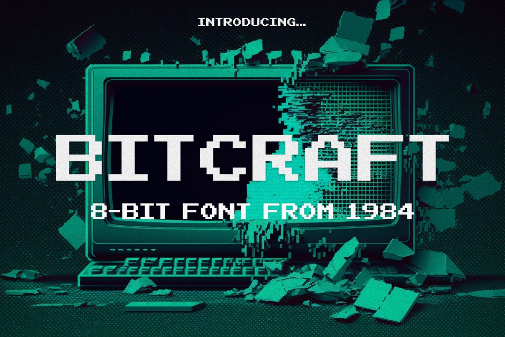 Bitcraft Font website image