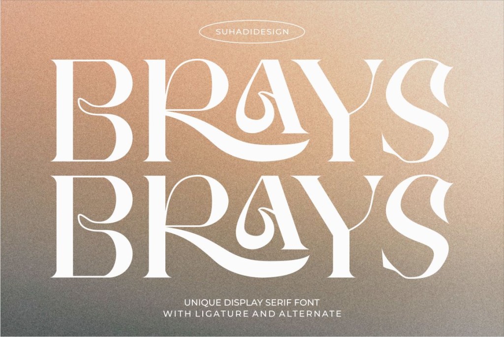 Brays Font website image