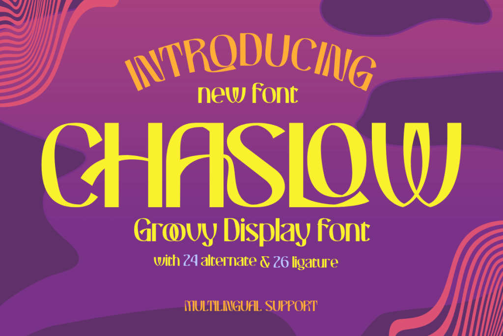 CHASLOW Font website image