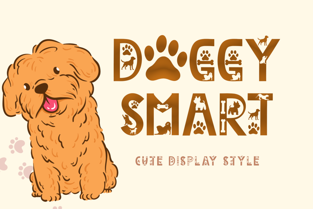 Doggy Smart Font website image
