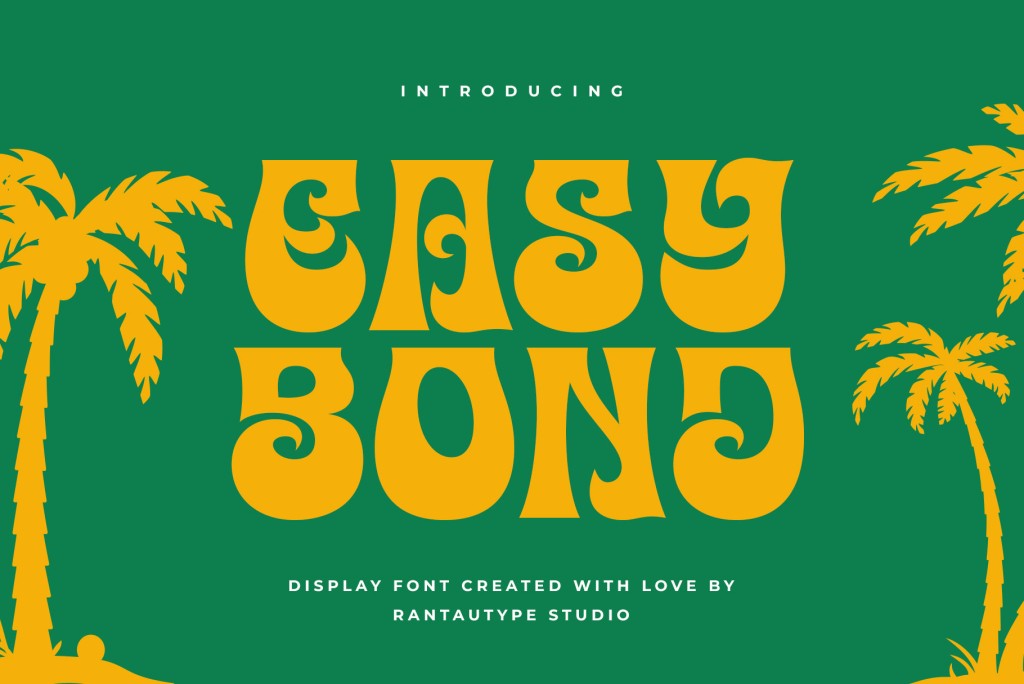 Easy Bond Font website image