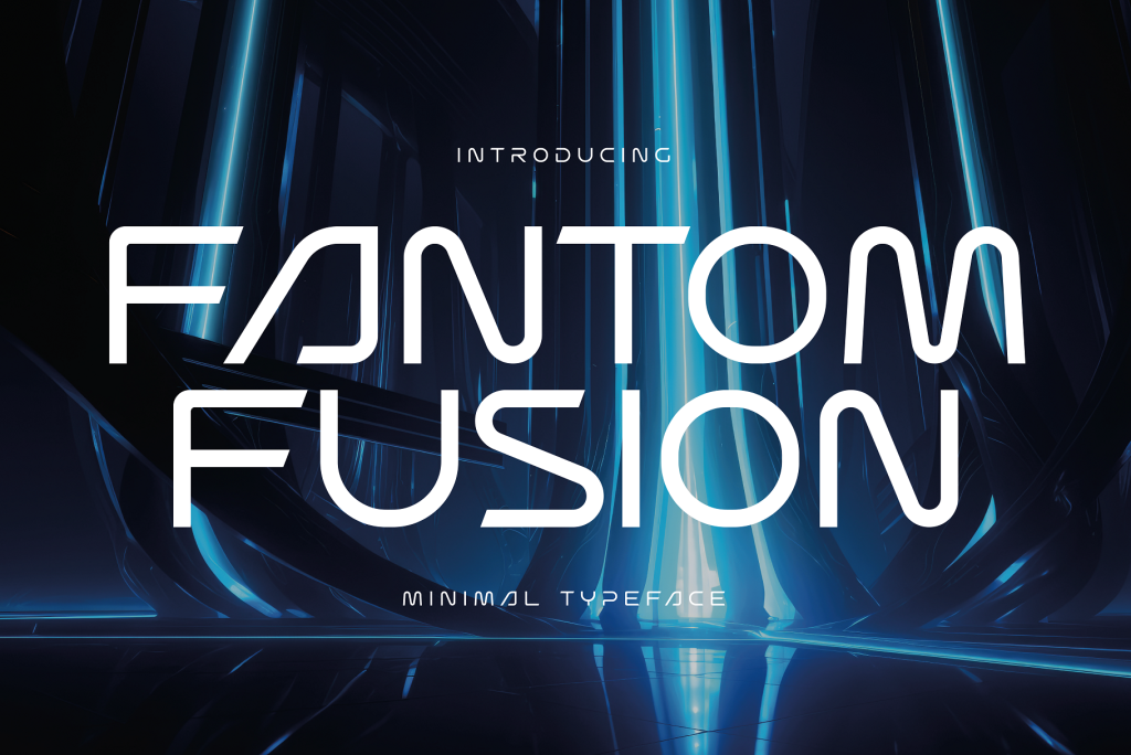 Fantom Fusion Font website image