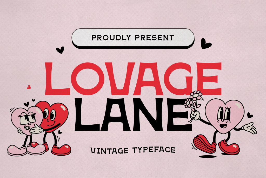 Lovage Lane Font website image