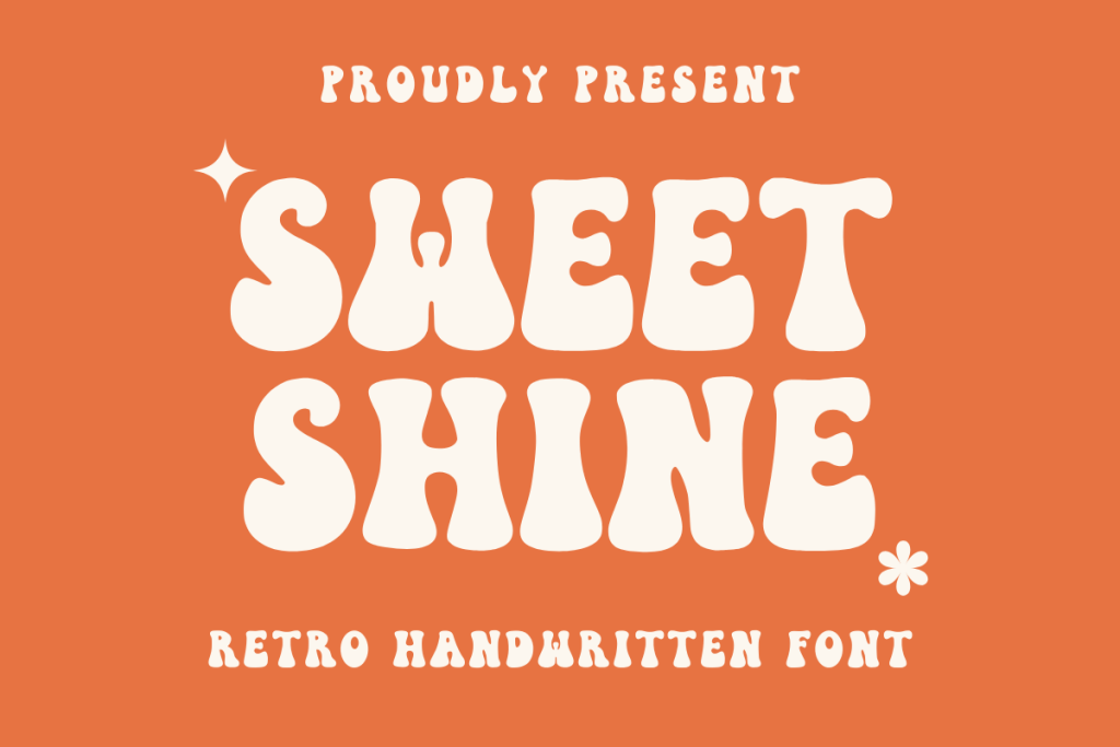 Sweet Shine Font website image
