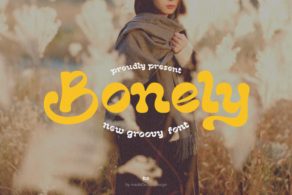Bonely DEMO Font website image