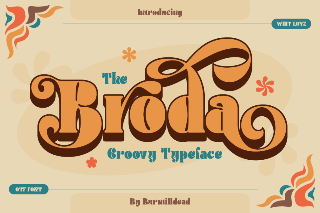 Broda Font website image