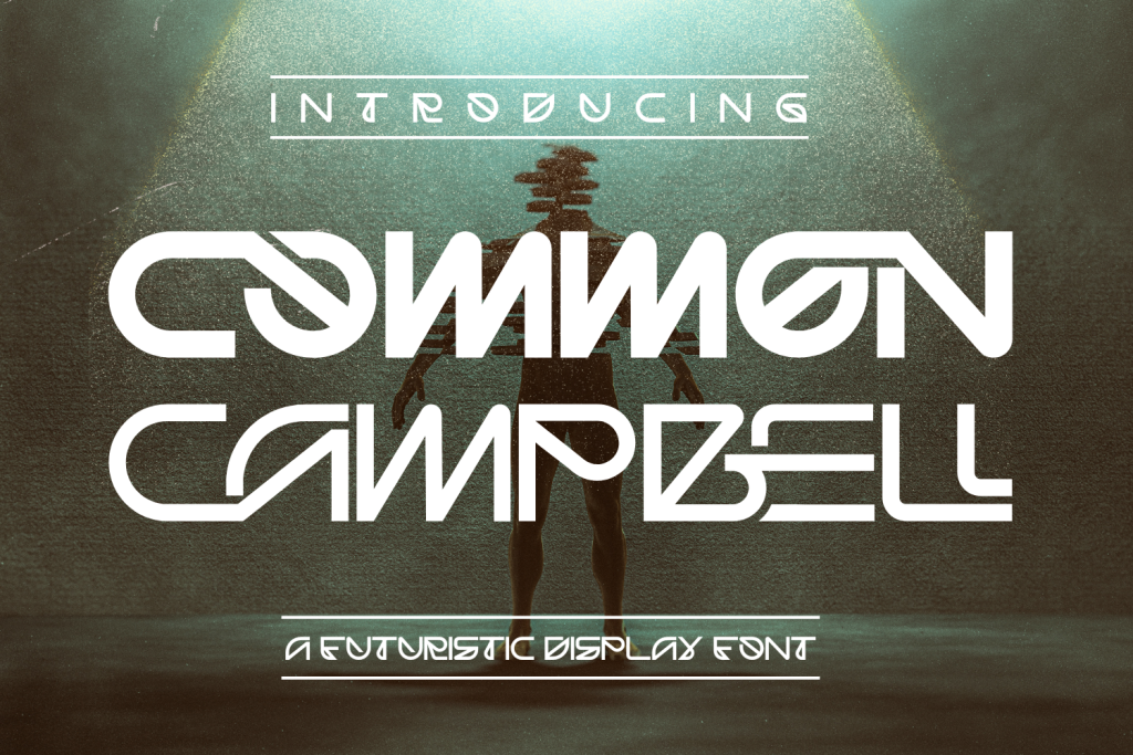Common Campbell Demo Font website image