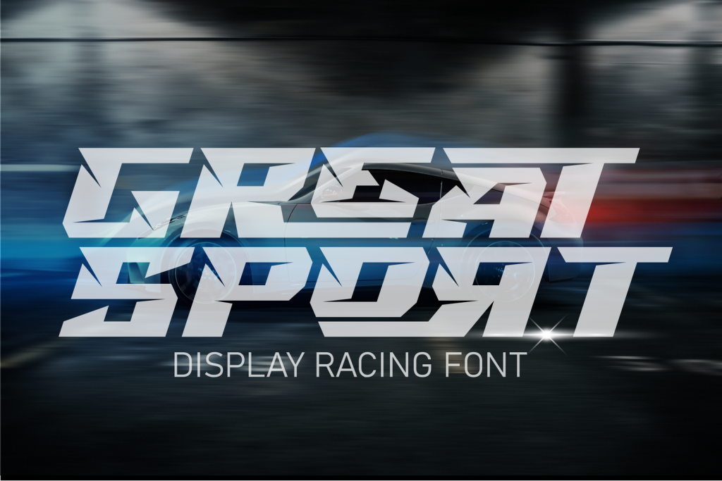 Great Sport Demo Font Family website image