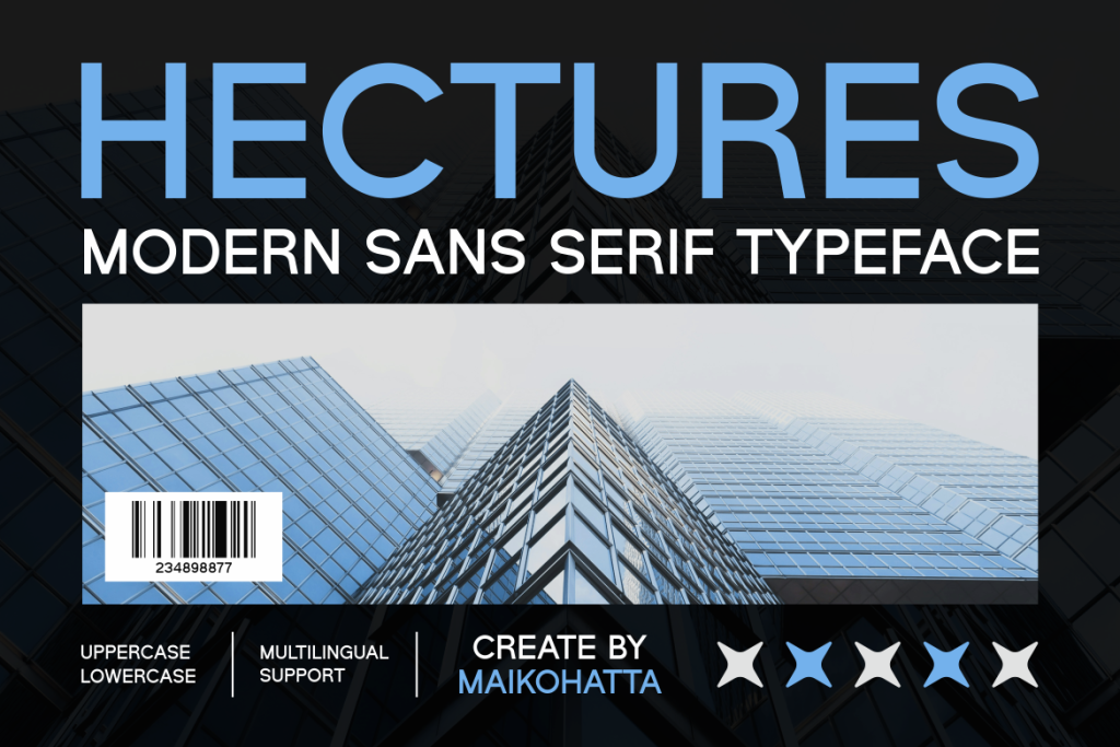HECTURES Font website image