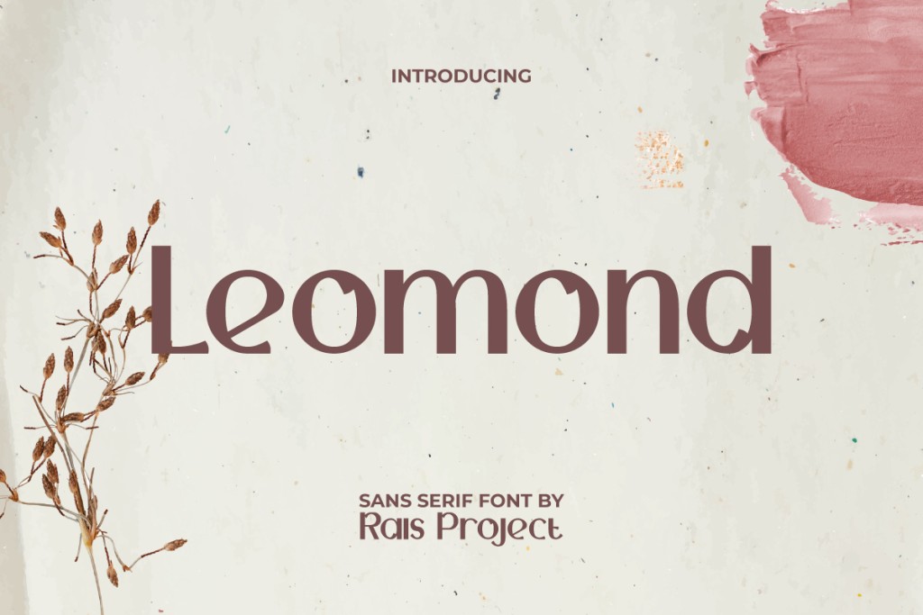 LeomondDemo Font website image