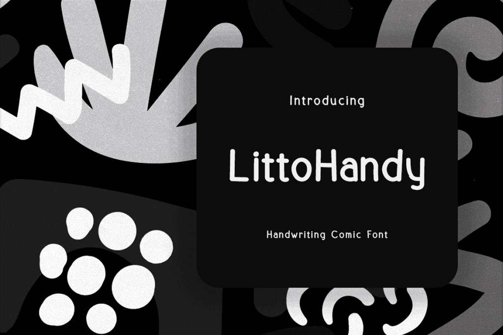 CF Littohandy Demo Font Family website image