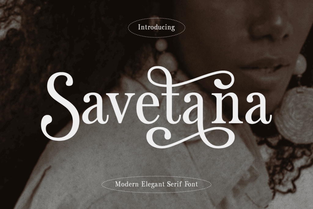 CF Savetana Demo Font Family website image