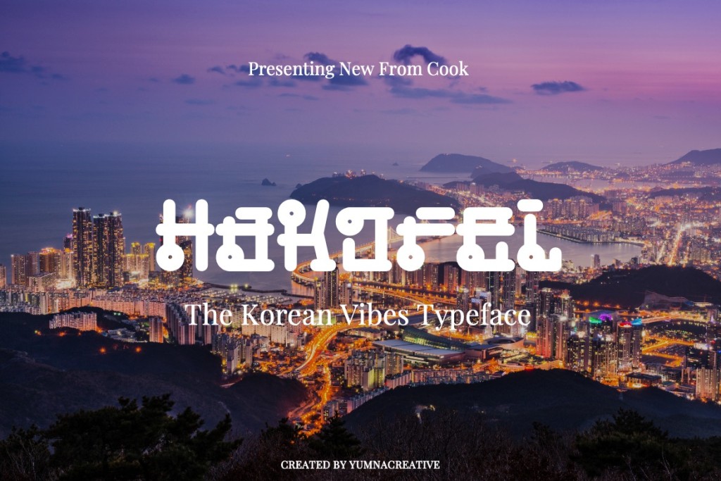 Hakorel Font website image